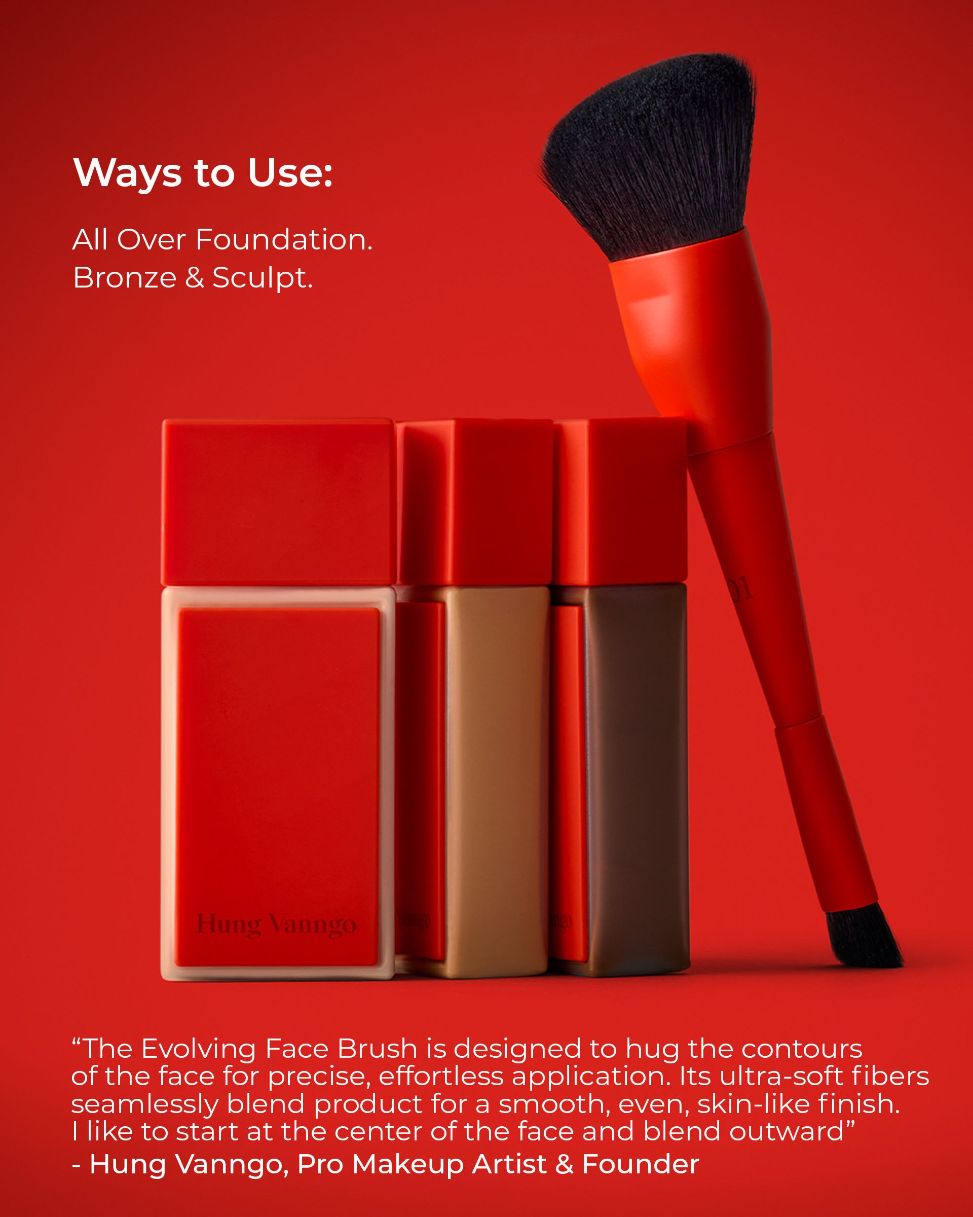 The Evolving Face Brush For Complexion.